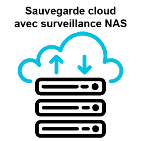 Sauvegarde cloud avec surveillance de votre NAS SYNOLOGY