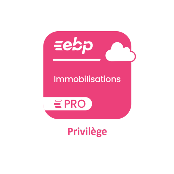EBP Immobilisations PRO 2024 Saas / Cloud en ligne