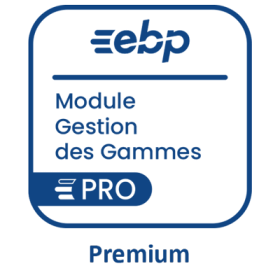 EBP Modules Gammes pour Gestion Commerciale PRO 2024