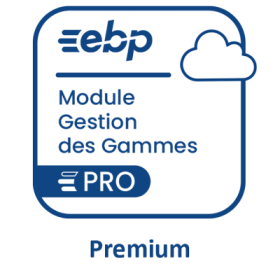 EBP Modules Gammes pour Gestion Commerciale PRO 2024