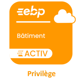 EBP Bâtiment Activ 2024 Saas / Cloud en ligne