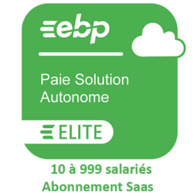 Abonnement SAAS EBP Paie Expertise+