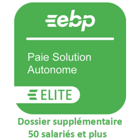 Dossiers supplémentaires pour abonnement EBP Paie