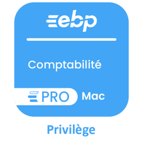 EBP Compta MAC Pro 2024 - Abonnement local Privilège