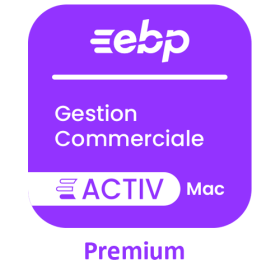 EBP Gestion Commerciale Activ MAC 2024 - Abonnement annuel Premium